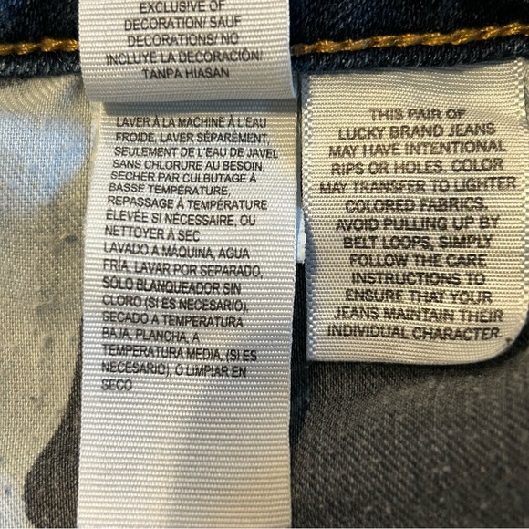Lucky Brand women’s size 8 / 29. Reg.  Skinny Jeans. Nice shape. Some stretch. - Picture 9 of 9